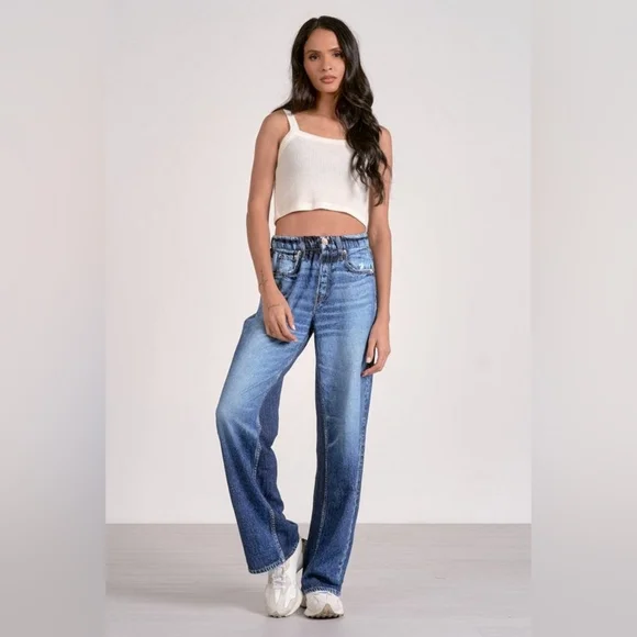 Elan Sweatpant Jeans Size Large Jenna Style - Picture 5 of 15